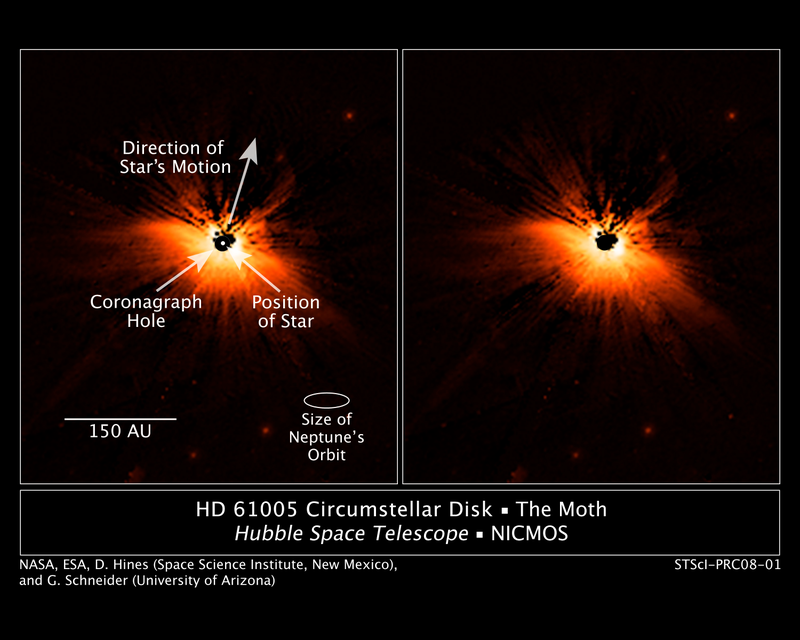 Illustration for article titled Hubble photos capture the formation of planetary systems